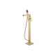 Chard Brushed Brass Floor Standing Bath Shower Mixer